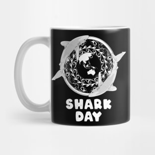 Oceanic Whitetip Shark Day Mug